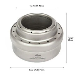 Spirit Volcano Titanium Alcohol Stove 9 Spirit Volcano Titanium Alcohol Stove -VenturePro Store 2023Spirit Volcano Stove2 18188.1685092946