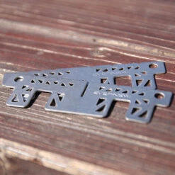 EBY253 Titanium Cross Stand For Methylated Spirit Stove -VenturePro Store evernew eby253 titanium cross stand for methylated spirit stove 89612.1682604787