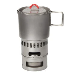 ECA268R Titanium Pot 500 With Titanium Stove