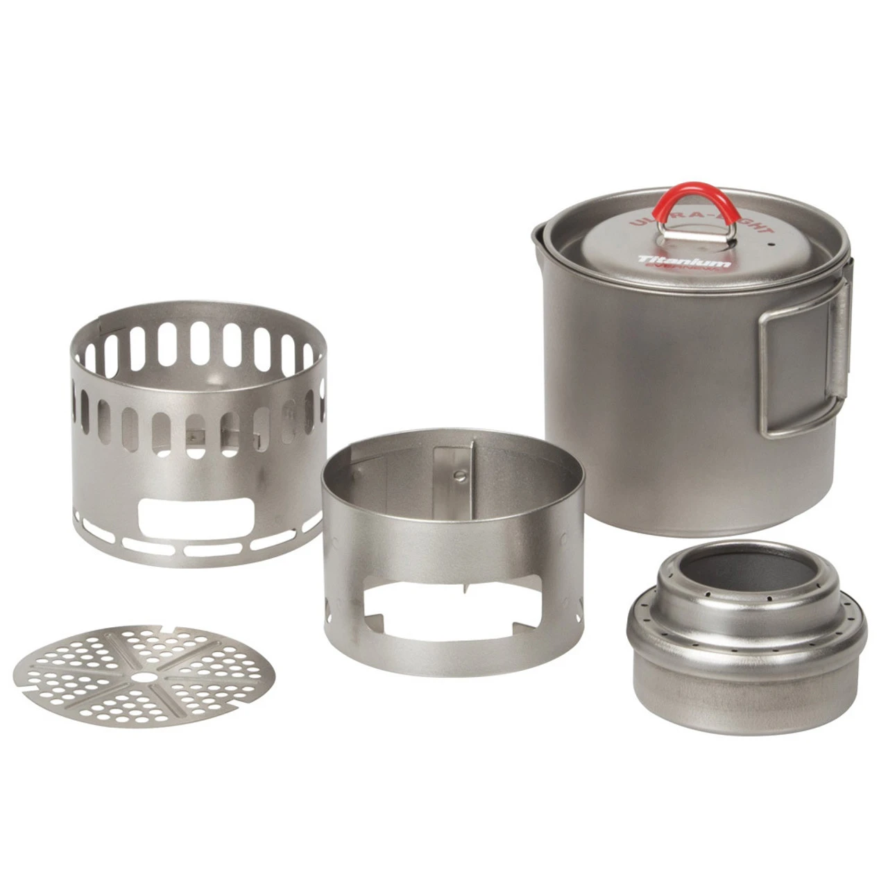 ECA268R Titanium Pot 500 With Titanium Stove 4 ECA268R Titanium Pot 500 With Titanium Stove - Image 2