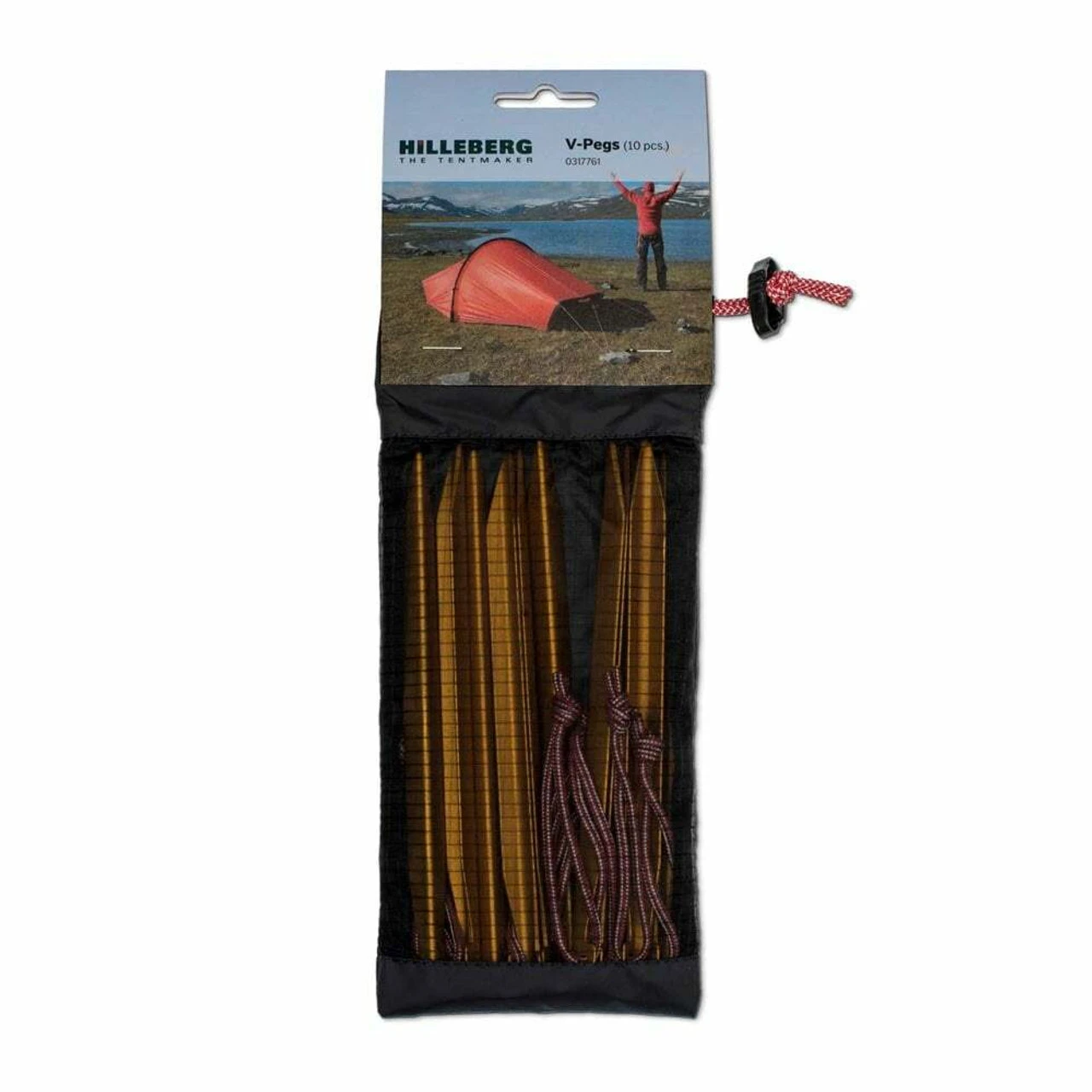 Hilleberg V Peg Set - 10 Pack 4 Hilleberg V Peg Set - 10 Pack - Image 2