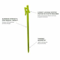 Nemo Airpin Ultralight Stakes - 4 Pack -VenturePro Store nemo airpin ultralight stakes 4 pack 96130.1655218727