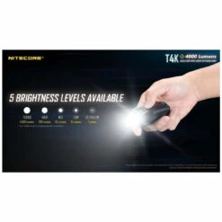 Nitecore T4K Rechargeable Light 13 Nitecore T4K Rechargeable Light -VenturePro Store nitecore t4k rechargeable light 4000 lumens 36507.1655219329