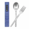 Snow Peak Titanium Fork & Spoon Set -VenturePro Store snow peak titanium fork and spoon set 64127.1680263008