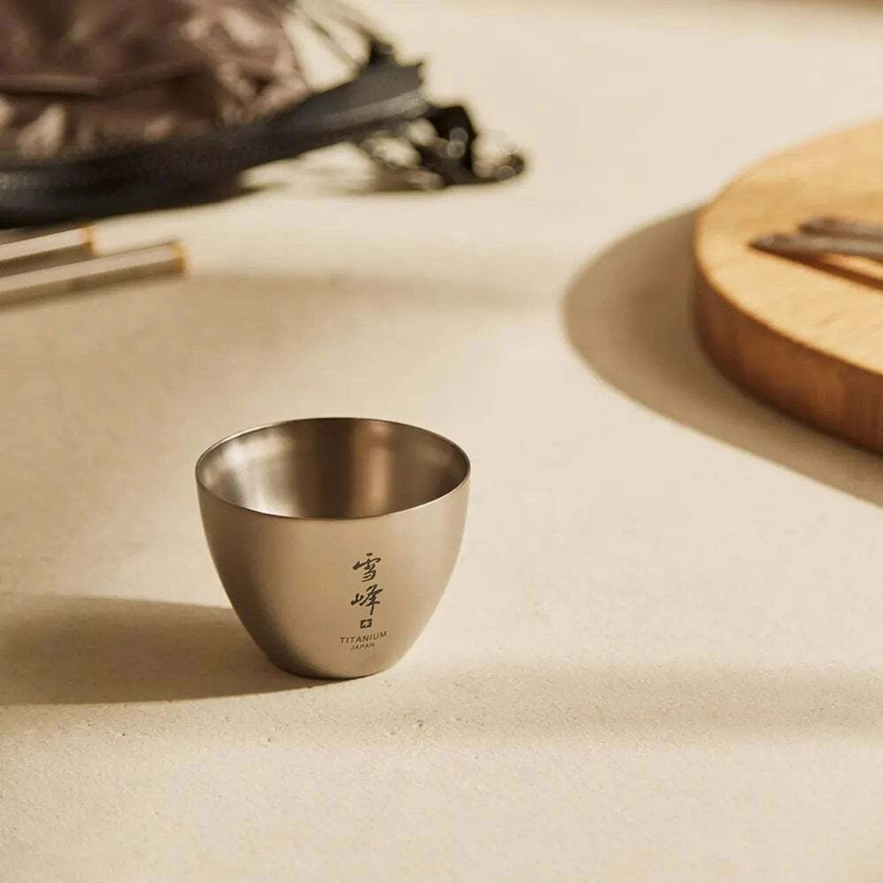 Snow Peak Titanium Sake Cup 5 Snow Peak Titanium Sake Cup - Image 3