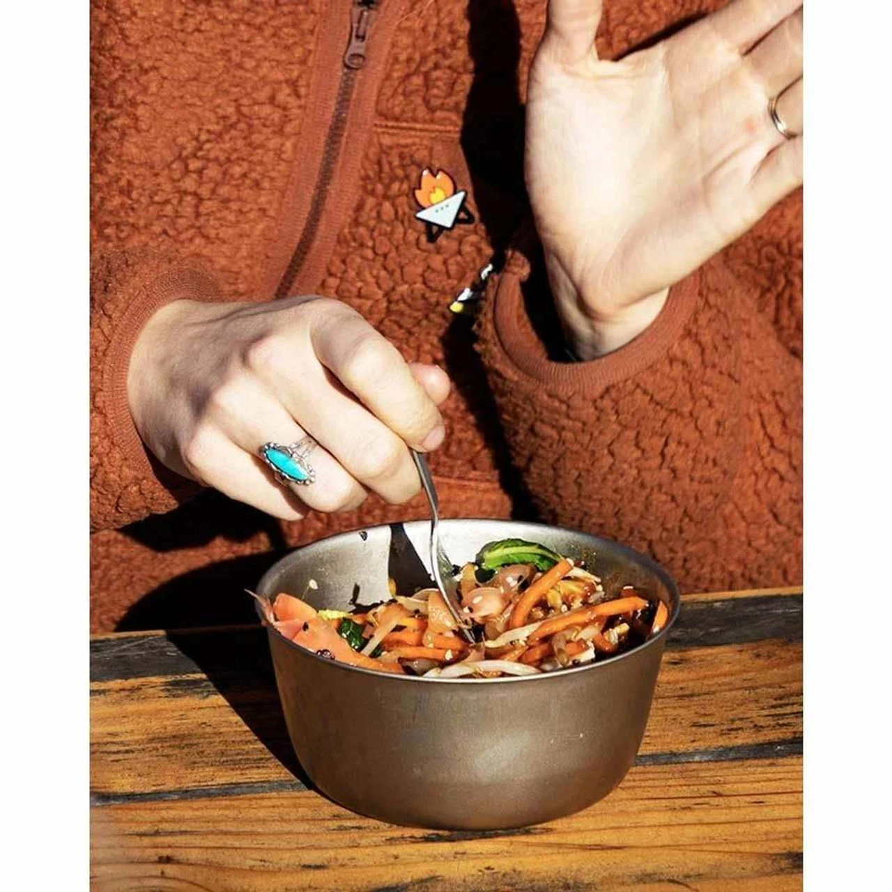 Snow Peak Titanium Trek Bowl 4 Snow Peak Titanium Trek Bowl - Image 2