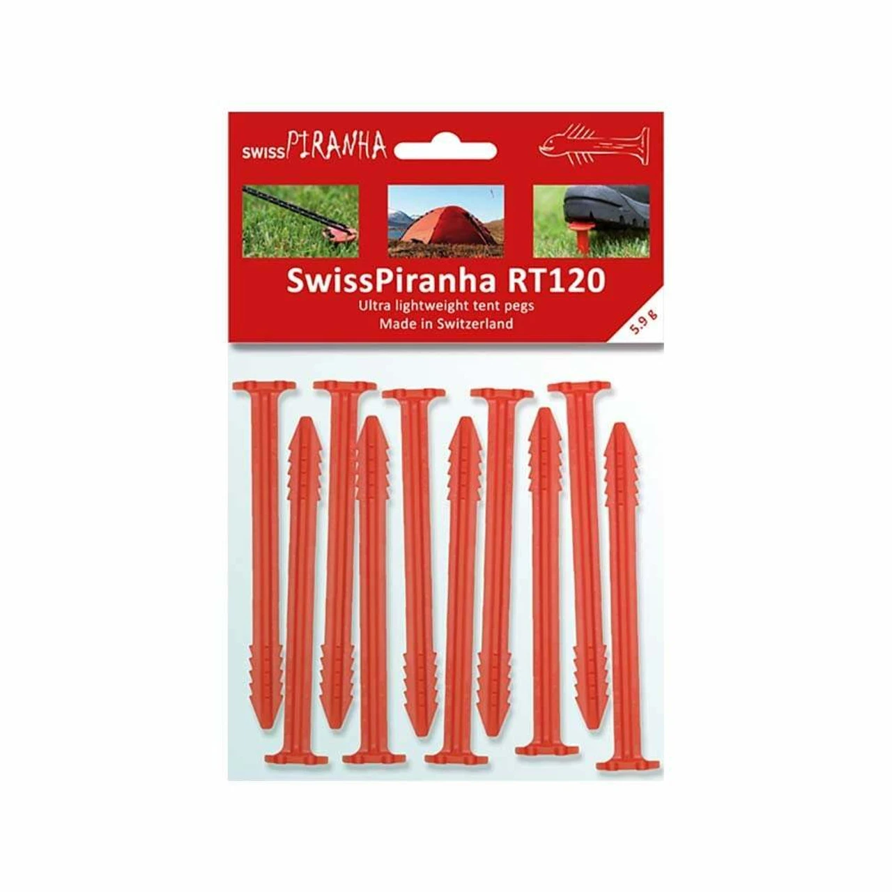 RT120 Tent Pegs - 10 Pack 6 RT120 Tent Pegs - 10 Pack - Image 4