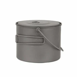 Titanium 1300ml Pot With Bail Handle
