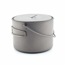 Titanium 1600ml Pot With Bail Handle