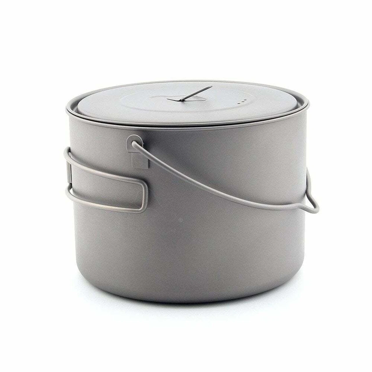 Titanium 1600ml Pot With Bail Handle 3 Titanium 1600ml Pot With Bail Handle