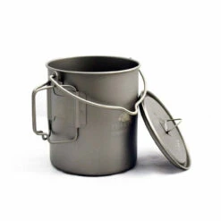 Titanium 750ml Pot With Bail Handle -VenturePro Store toaks titanium 750ml pot with bail handle 00355.1655342696