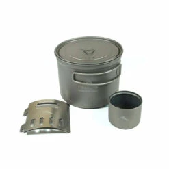 Titanium Alcohol Stove Cook System With 900ml Pot -VenturePro Store toaks titanium alcohol stove cook system with 900ml pot 30484.1655359993